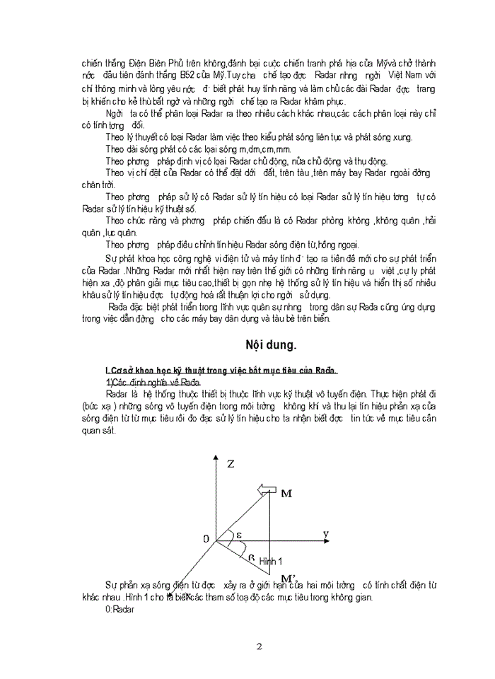 image for page Vai trò của rađa phòng không trong tác chiến phòng không và trong chiến tranh công nghệ cao