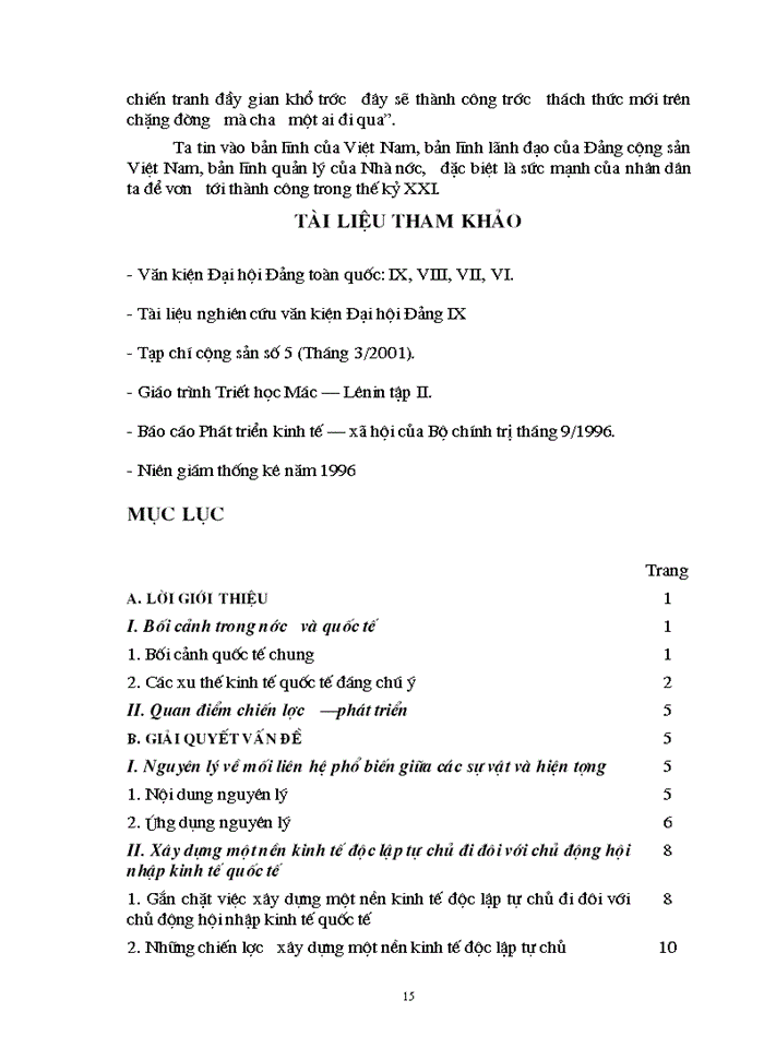 image for page Xây dựng một nền kinh tế độc lập tự chủ đi đôi với chủ động hội nhập kinh tế quốc tế