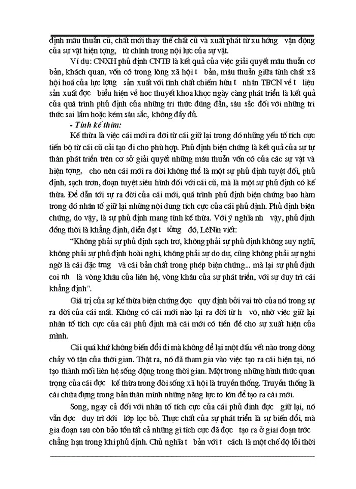 image for page Khái niệm phủ định biện chứng trong triết học Mác – LêNin với việc phân tích đổi mới kinh tế ở Việt Nam