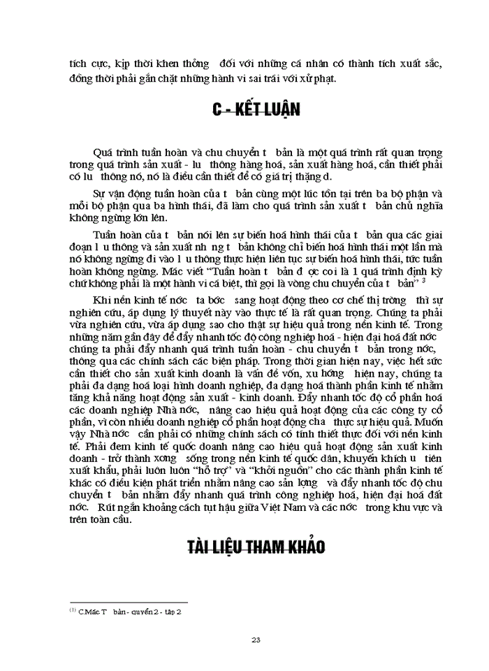 image for page Tuần hoà của tư bản