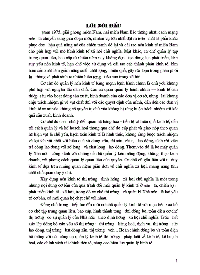 image for page Quan điểm toàn diện trong việc xây dựng nền kinh tế thị trường