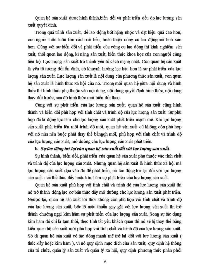 image for page Mối quan hệ biện chứng giữa lực lượng sản xuất và quan hệ sản xuất trong thời kỳ quá độ lên Chủ nghĩa Xã hội ở Việt Nam