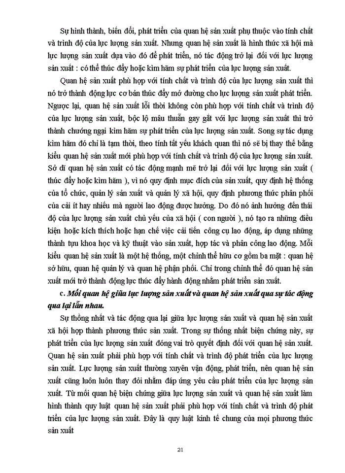 image for page Mối quan hệ biện chứng giữa lực lượng sản xuất và quan hệ sản xuất trong thời kỳ quá độ lên Chủ nghĩa Xã hội ở Việt Nam