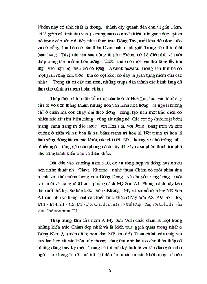 image for page Hãy phân tích những nét đẹp riêng của tháp chàm trong so sánh với những kiến trúc cổ ĐÔNG NAM Á