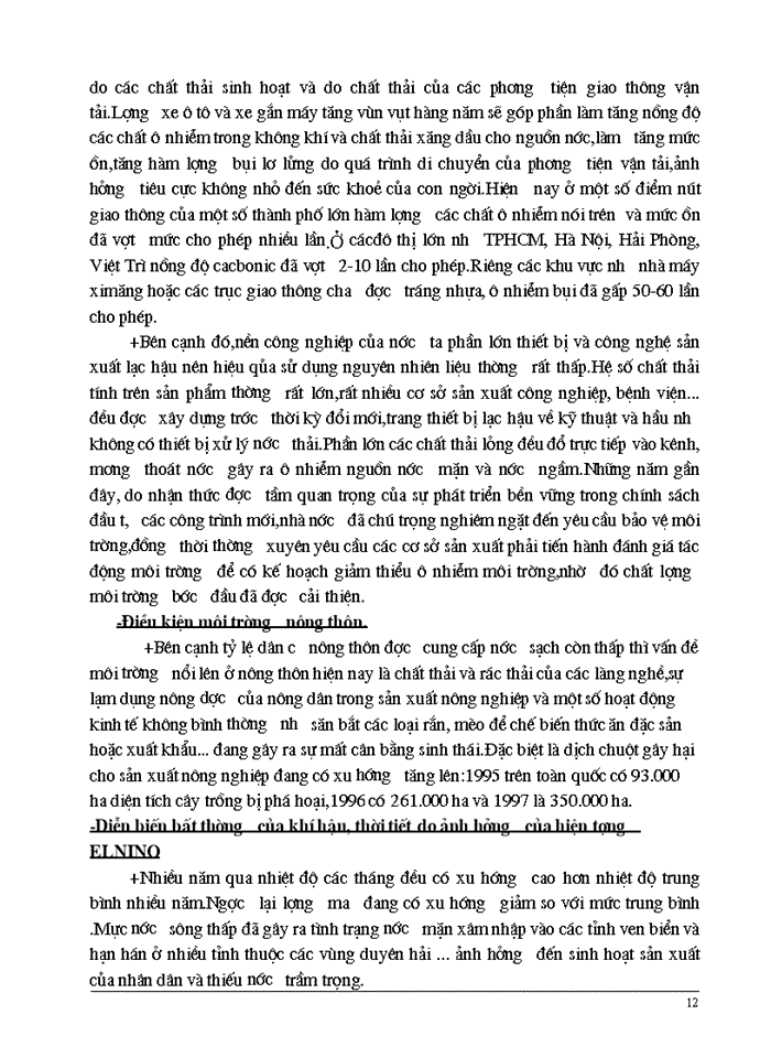image for page Mối quan hệ giữa tự nhiên,xã hội và con người vấn đề môi trường sinh học ở VIỆT NAM