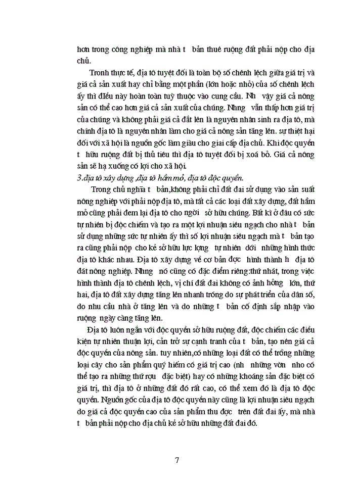 image for page Lý luận về địa tô tư bản chủ nghĩa của Mác