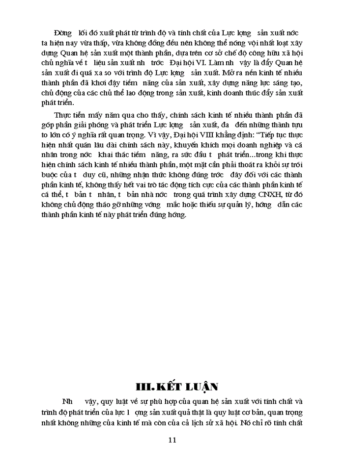 image for page ứng dụng quan điểm toàn diện của triết học mác-lênin về quy luật Quan hệ sản xuất phù hợp với tính chất và trình độ phát triển của Lực lượng sản xuất trong công cuộc đổi mới kinh tế ở Việt Nam