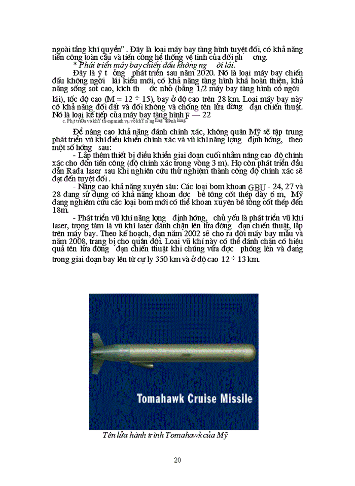 image for page Xu hướng phát triển của không quân