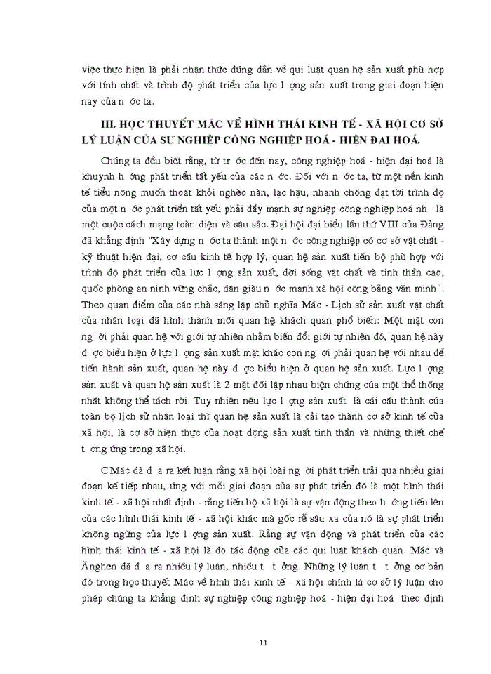 image for page Quan hệ biện chứng giữa lực lượng sản xuất và quan hệ sản xuất. Sự vận dụng của Đảng ta trong đường lối đổi mới ở Việt Nam