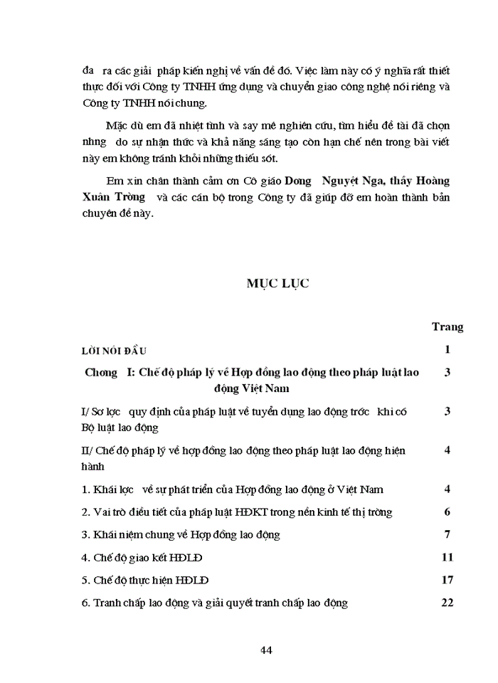 image for page Hoàn thiện chế độ pháp lý về Hợp đồng lao động trong Công ty TNHH ứng dụng và chuyển  giao công nghệ Long Hải