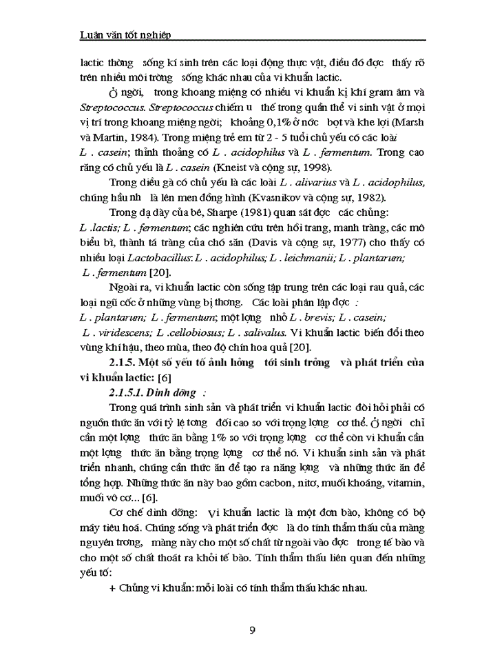 image for page Nghiên cứu tuyển chọn một số chủng loại vi khuẩn sinh axit lactic phục vụ sản xuất sữa chua có chất lượng cao từ dịch sữa đậu tương