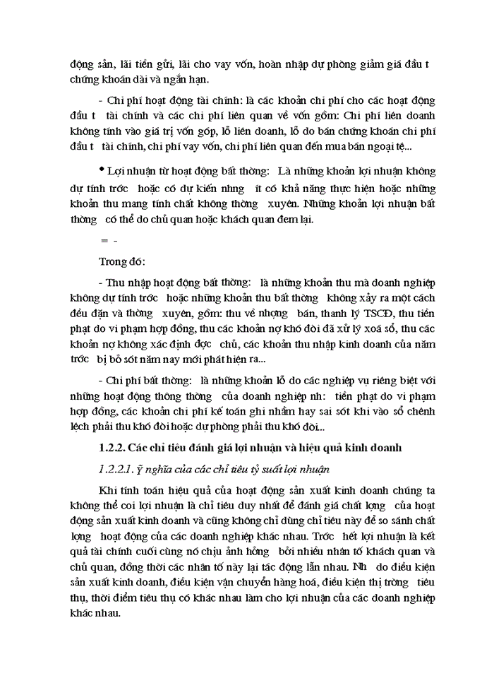 image for page Phân tích tình hình lợi nhuận và các giải pháp nâng cao lợi nhuận tại Công ty điện máy - xe đạp - xe máy Bộ Thương Mại