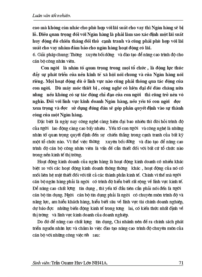 image for page Một số giải pháp nhằm nâng cao chất lượng tín dụng ngắn hạn tại Chi nhánh Ngân hàng Đầu tư & Phát triển Bắc Hà nội