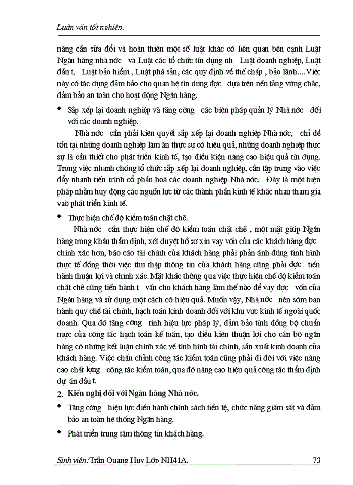 image for page Một số giải pháp nhằm nâng cao chất lượng tín dụng ngắn hạn tại Chi nhánh Ngân hàng Đầu tư & Phát triển Bắc Hà nội
