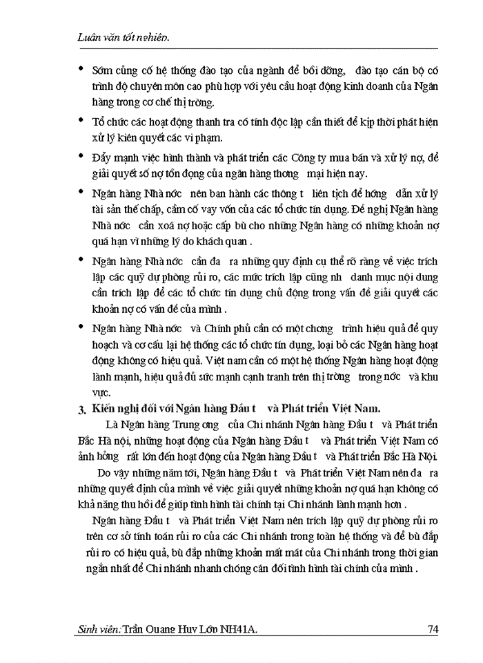 image for page Một số giải pháp nhằm nâng cao chất lượng tín dụng ngắn hạn tại Chi nhánh Ngân hàng Đầu tư & Phát triển Bắc Hà nội