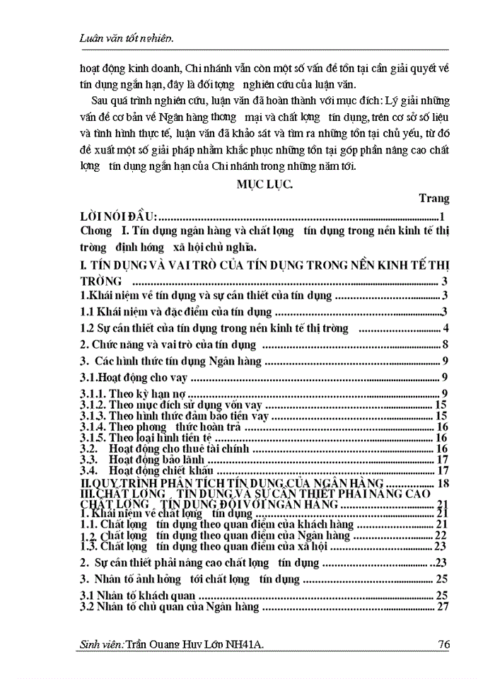 image for page Một số giải pháp nhằm nâng cao chất lượng tín dụng ngắn hạn tại Chi nhánh Ngân hàng Đầu tư & Phát triển Bắc Hà nội