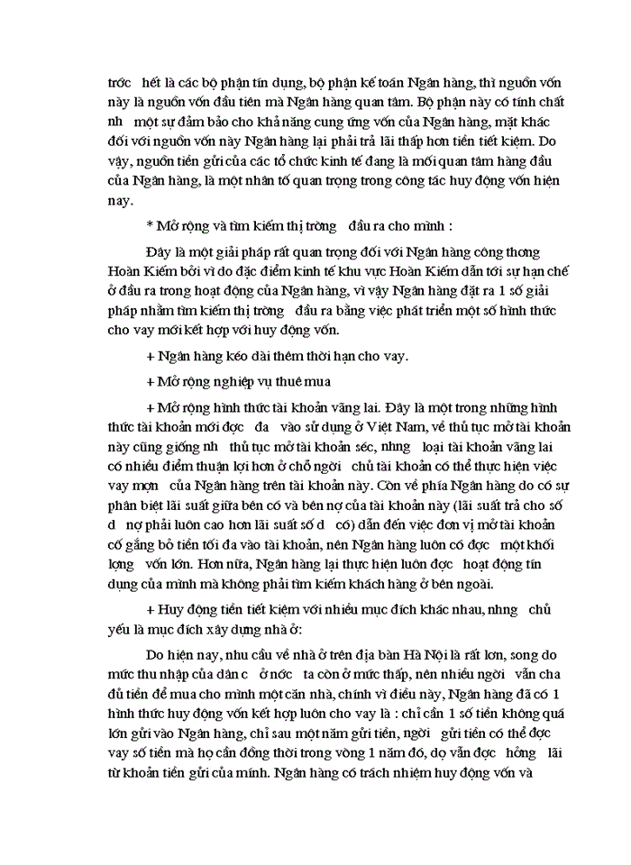 image for page Một số biện pháp tăng cường huy động vốn tại Ngân hàng Công thương Hoàn Kiếm