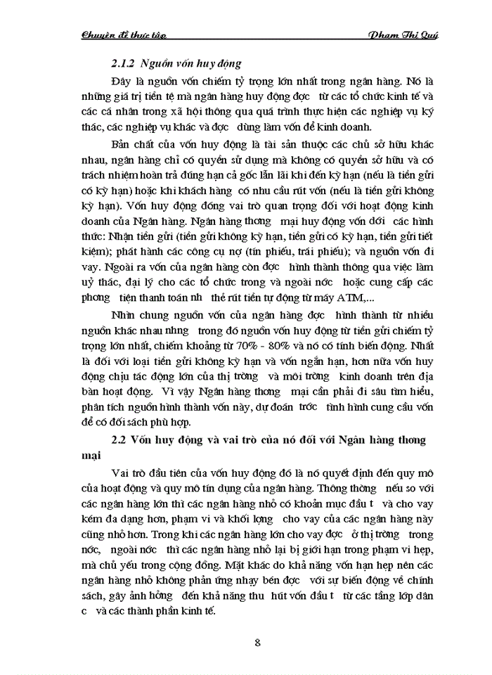 image for page Giải pháp nâng cao nghiệp vụ hoạt động huy động vốn tại Ngân Hàng Công Thương Tỉnh Hà Tây