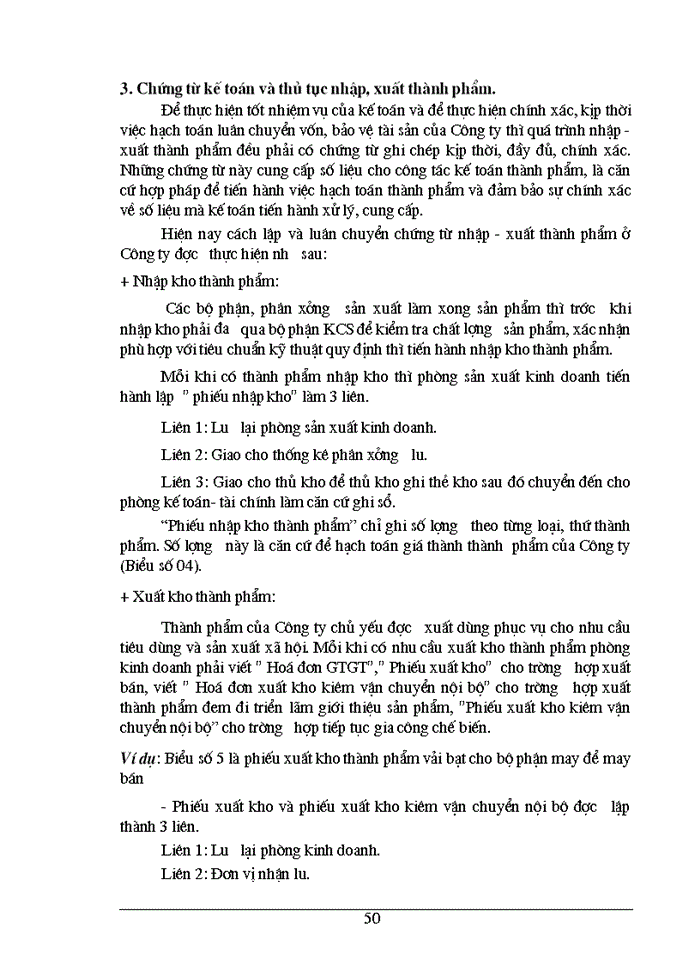 image for page Lý luận chung về hạch toán thành phẩm, tiêu thụ thành phẩm và xác định kết quả tiêu thụ trong doanh nghiệp sản xuất