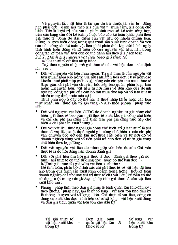 image for page Hạch toán kế toán nguyên vật liệu, công cụ dụng cụ ở Công ty Công Trình Giao Thông Vĩnh Phúc