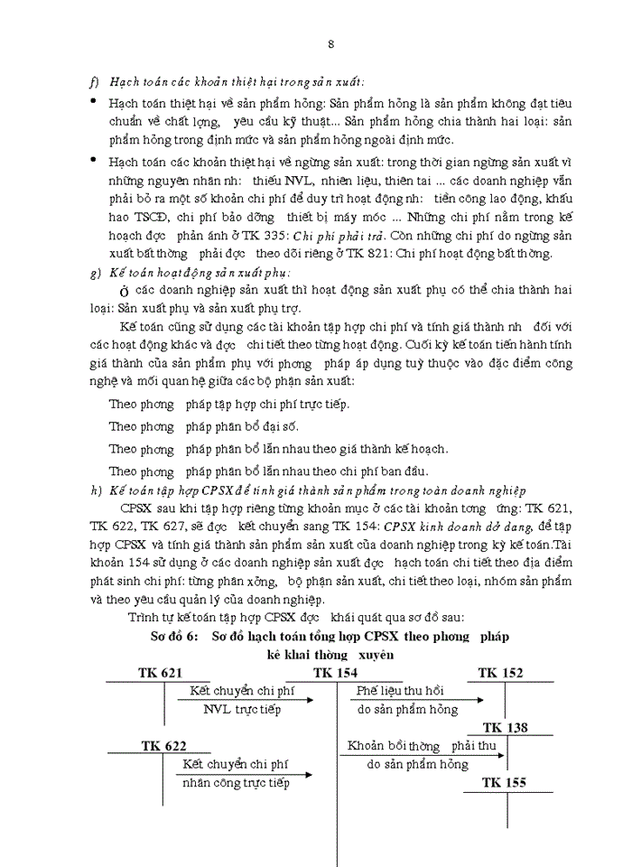 image for page Hoàn thiện công tác tổ chức hạch toán chi phí sản xuất và tính giá thành sản phẩm với việc tăng cường công tác quản trị doanh nghiệp tại Công ty May 10