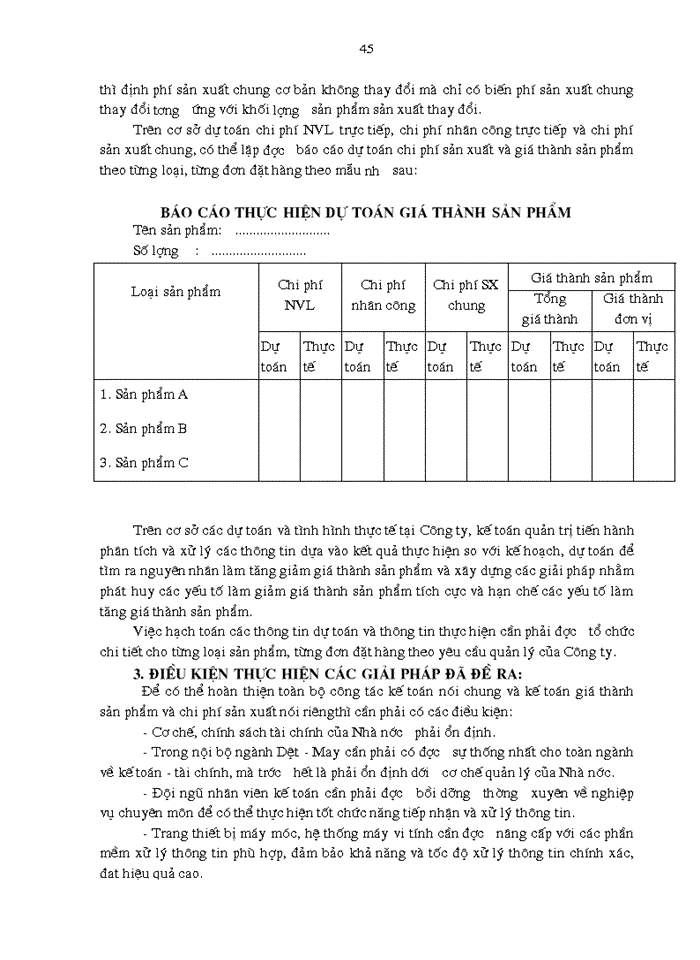 image for page Hoàn thiện công tác tổ chức hạch toán chi phí sản xuất và tính giá thành sản phẩm với việc tăng cường công tác quản trị doanh nghiệp tại Công ty May 10