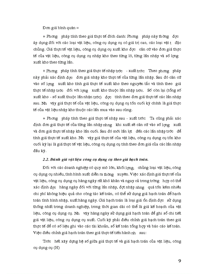 image for page Tổ chức công tác kế toán nguyên vật liệu, công cụ dụng cụ ở công ty xây dựng số 34