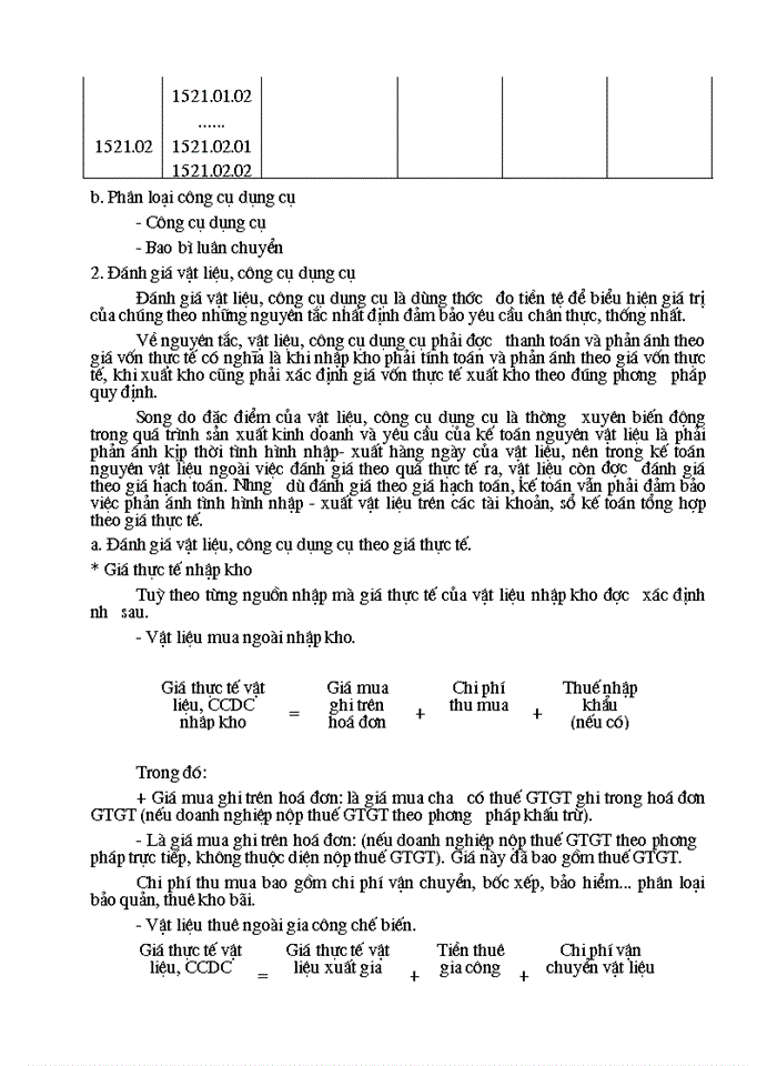 image for page Tổ chức hạch toán kế toán vật liệu, công cụ dụng cụ tại công ty khoá Minh Khai