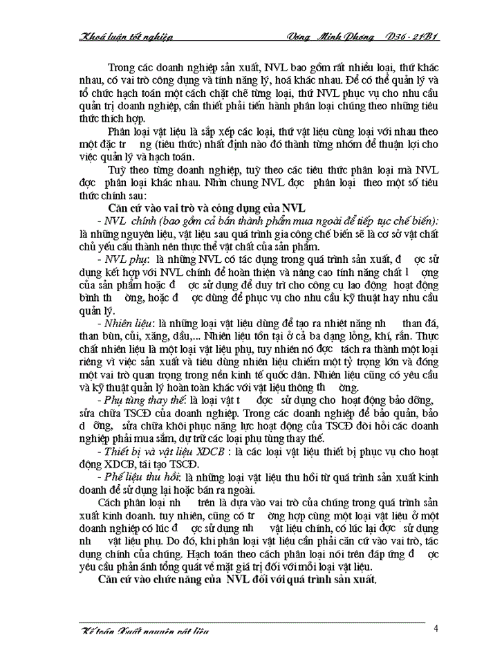 image for page Lý luận  chung về kế toán nguyên vật liệu trong doanh nghiệp sản xuất