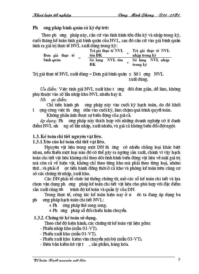 image for page Lý luận  chung về kế toán nguyên vật liệu trong doanh nghiệp sản xuất