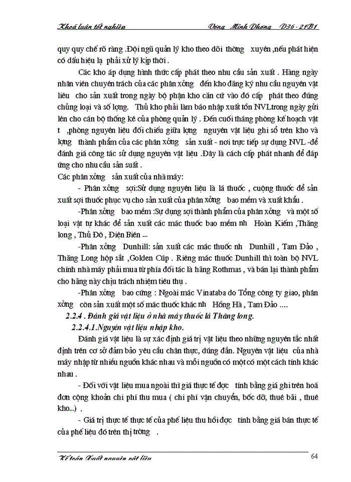 image for page Lý luận  chung về kế toán nguyên vật liệu trong doanh nghiệp sản xuất