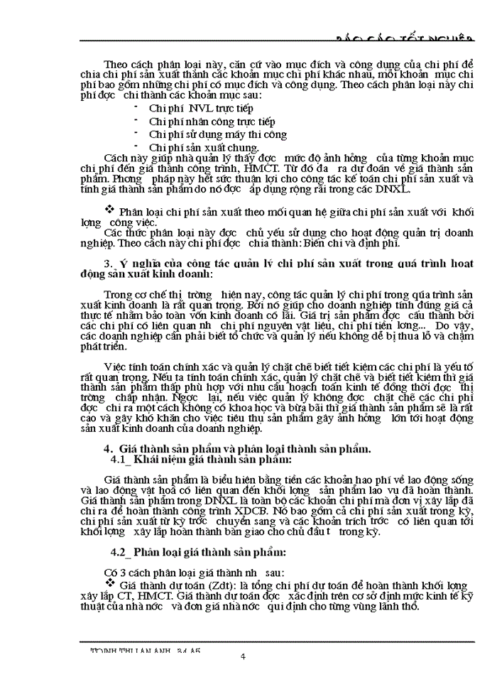 image for page Nhận xét và đóng góp ý kiến về công tác kế toán chi phí sản xuất và tính giá thành sản phẩm ở Xí nghiệp xây dựng số 2- Công ty thiết kế xây dựng dầu khí