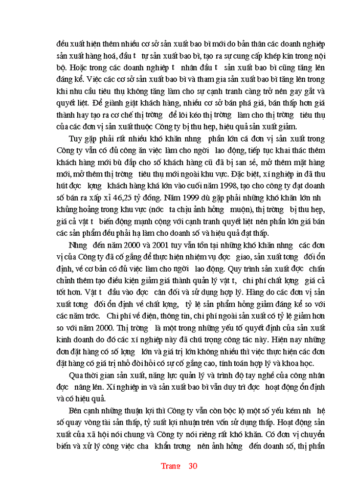 image for page Thực trạng và một số giải pháp hoàn thiện hoạt động nhập khẩu ở Công ty XNK và kỹ thuật bao bì