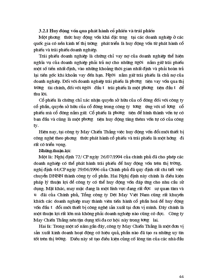 image for page Các giải pháp huy động vốn đổi mới máy móc thiết bị công nghệ nhằm nâng cao chất lượng sản xuất sản phẩm, tăng khả năng cạnh tranh của sản phẩm may tại công ty May Chiến Thắng
