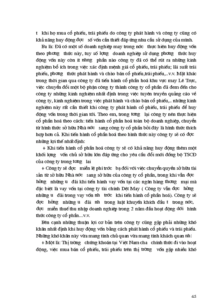 image for page Các giải pháp huy động vốn đổi mới máy móc thiết bị công nghệ nhằm nâng cao chất lượng sản xuất sản phẩm, tăng khả năng cạnh tranh của sản phẩm may tại công ty May Chiến Thắng