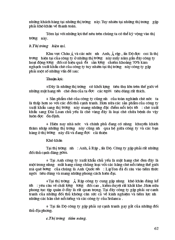 image for page Lý luận chung về hoạt động xuất khẩu và khái quát về xuất khẩu chè