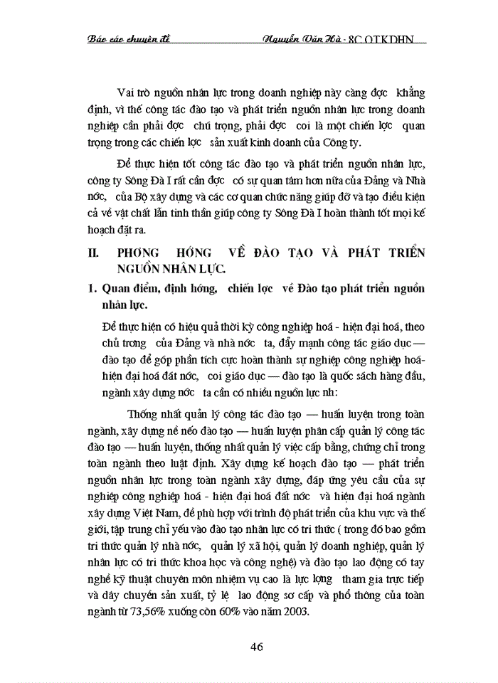 image for page nâng cao hiệu quả công tác đào tạo và phát triển nguồn nhân lực tại Công ty Sông Đà I