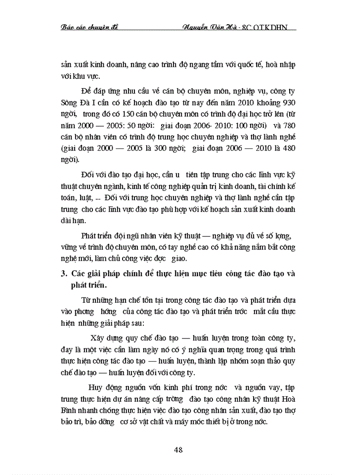 image for page nâng cao hiệu quả công tác đào tạo và phát triển nguồn nhân lực tại Công ty Sông Đà I