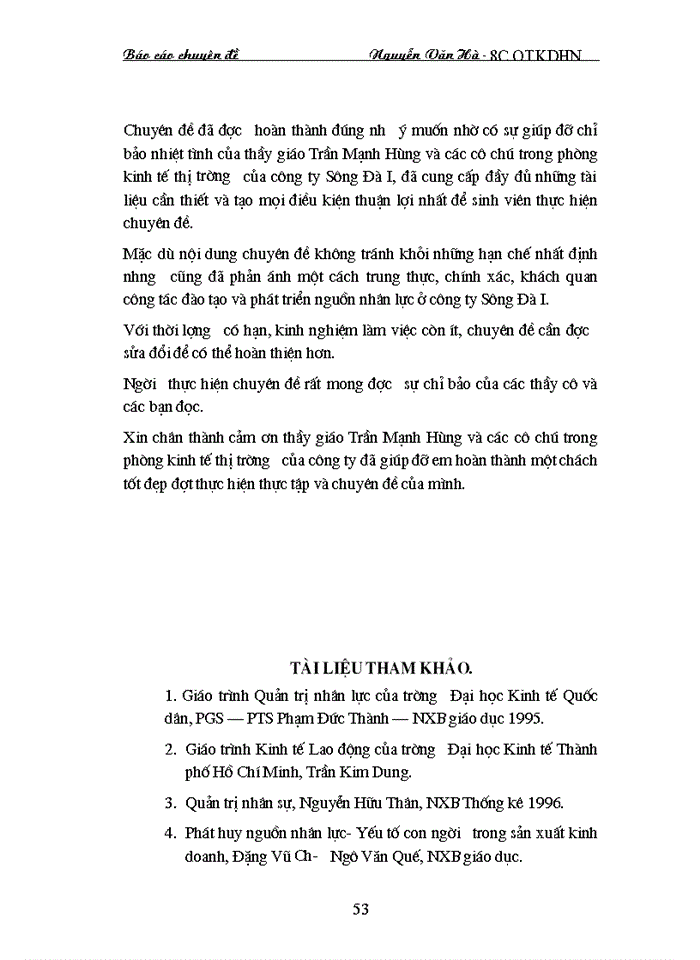 image for page nâng cao hiệu quả công tác đào tạo và phát triển nguồn nhân lực tại Công ty Sông Đà I