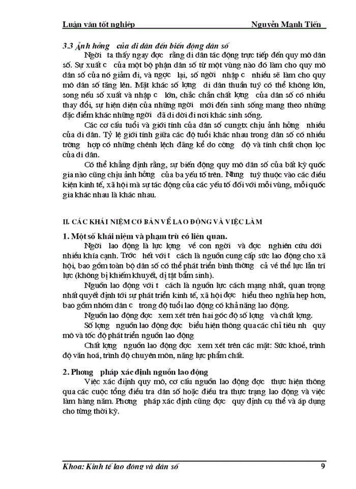 image for page Phân tích biến động dân số, lao động  và việc làm ở huyện Lập Thạch trong giai đoạn hiện nay