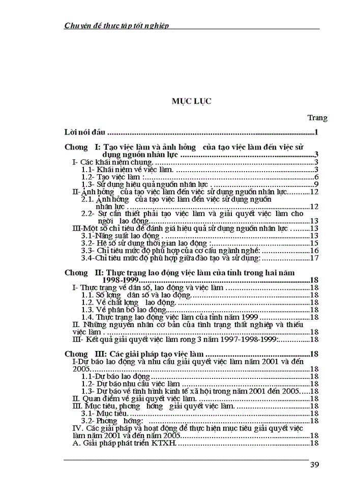 image for page Thực trạng về lao động việc làm và vấn đề giải quyết việc làm ở tỉnh Thái Bình