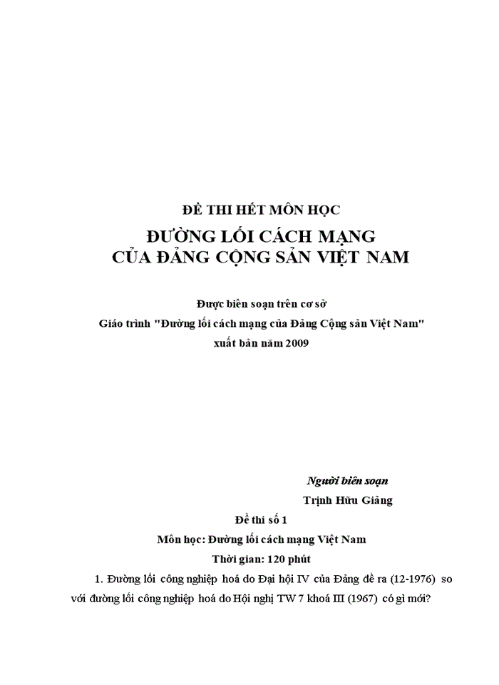 Đường lối cách mạng của Đảng Cộng sản Việt Nam