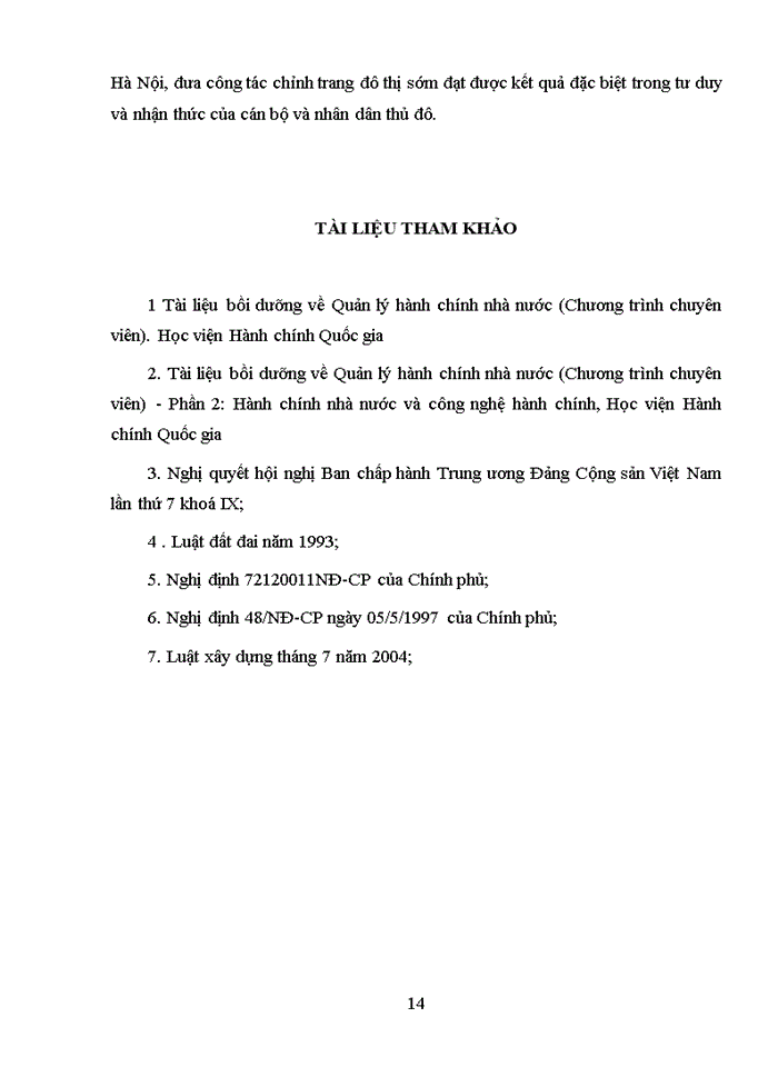 image for page Tình hình xây dựng nhà trái phép và chuyển nhượng đất đai tại thành phố HÀ NỘI