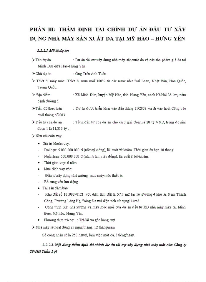 image for page Những vấn đế cơ bản trong thẩm định tài chính dự án của các ngân hàng thương mại