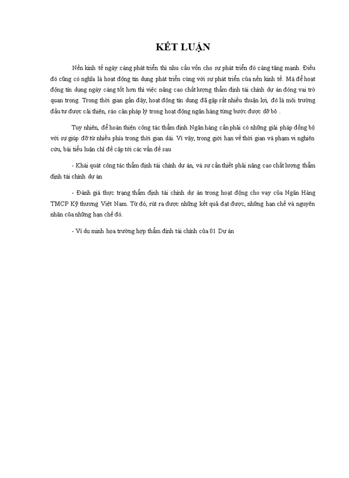 image for page Những vấn đế cơ bản trong thẩm định tài chính dự án của các ngân hàng thương mại