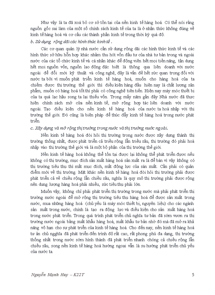 image for page Tiểu luận môn kinh tế thương mại