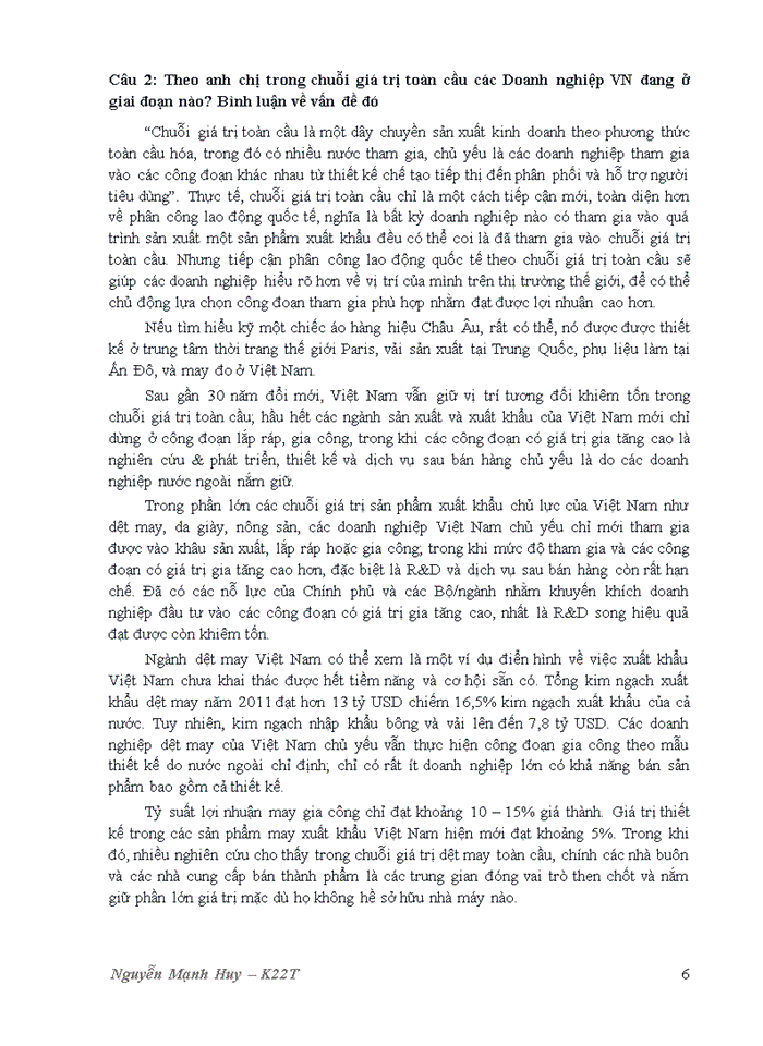 image for page Tiểu luận môn kinh tế thương mại