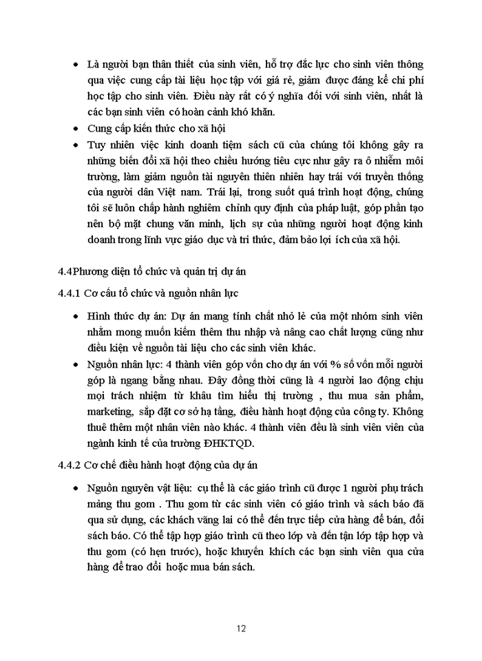 image for page Lập 1 dự án đầu tư kinh doanh để tạo thu nhập hỗ trợ trong quá trình học tập