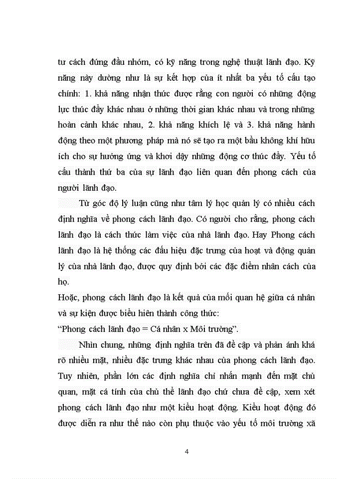 image for page Thực Trạng Phong Cách Lãnh Đạo Độc Đoán Trong Công Tác Quản Lý