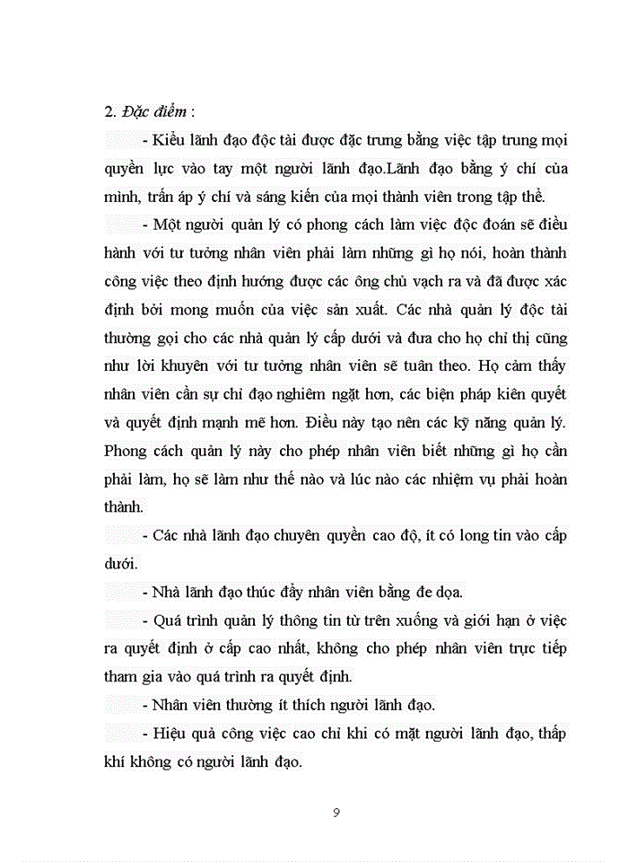 image for page Thực Trạng Phong Cách Lãnh Đạo Độc Đoán Trong Công Tác Quản Lý